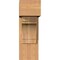 Ekena Millwork Merced Block Smooth Bracket w/ Offset Brace, Western Red Cedar, 7 1/2"W x 18"D x 22"H BKT0806X18X22MRC05SWR - alternate 4